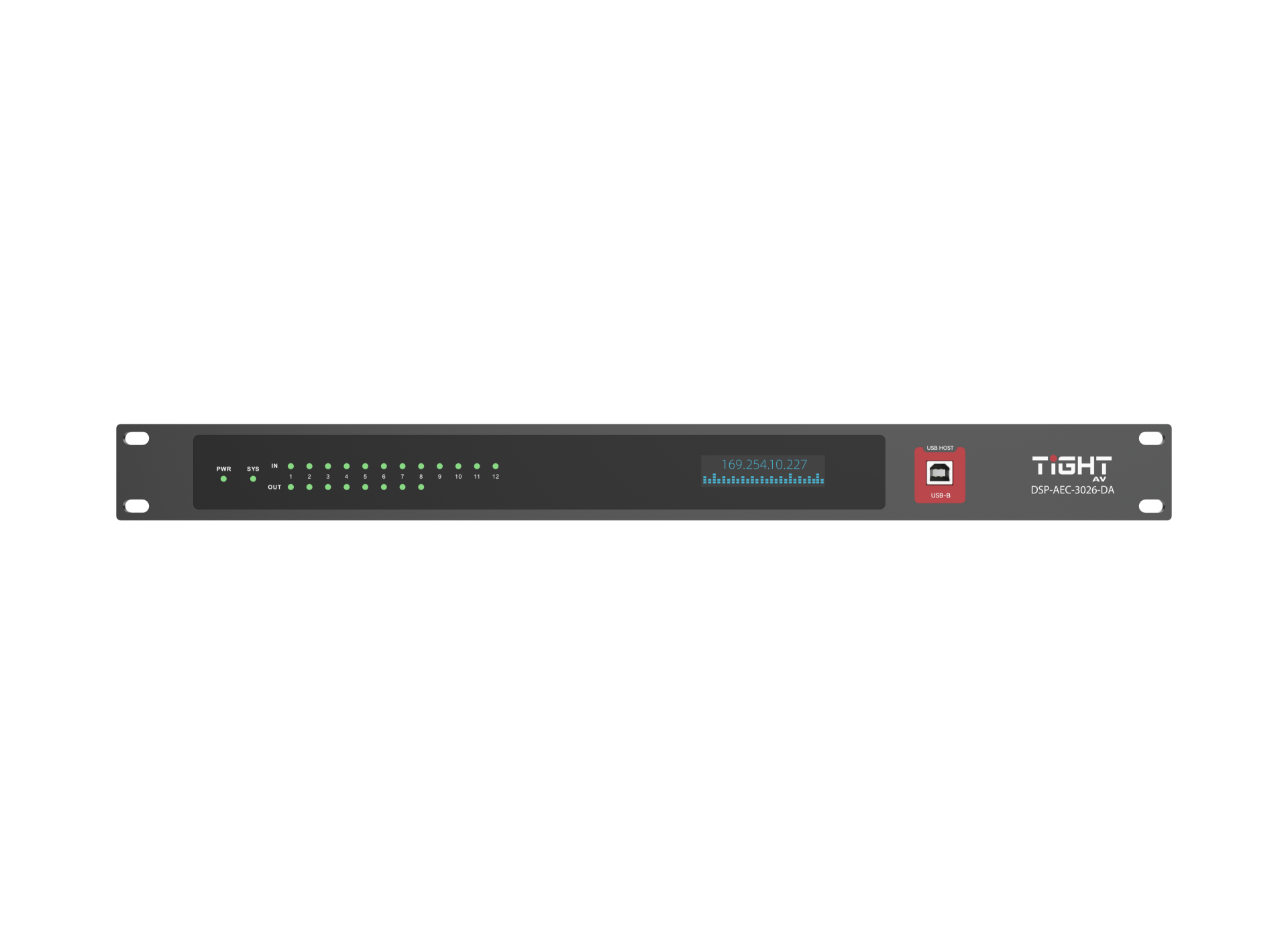 DSP-AEC-3026-DA | Dante Audio DSP with AEC - Bild 1