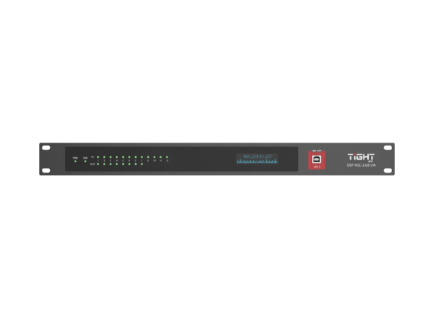 DSP-AEC-3026-DA | Dante Audio DSP with AEC
