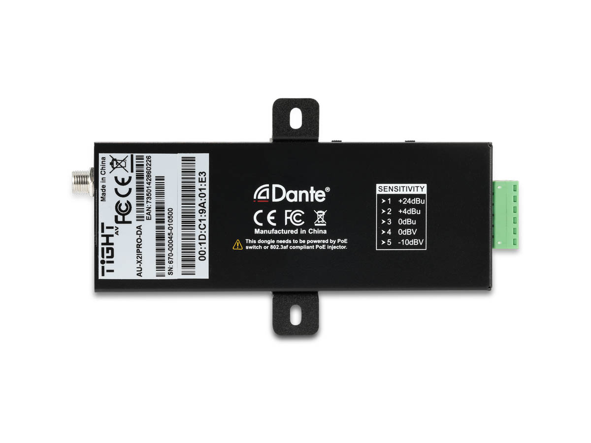 DANTE 2-CHANNEL INPUT ADAPTER - Miniatyrbild 5