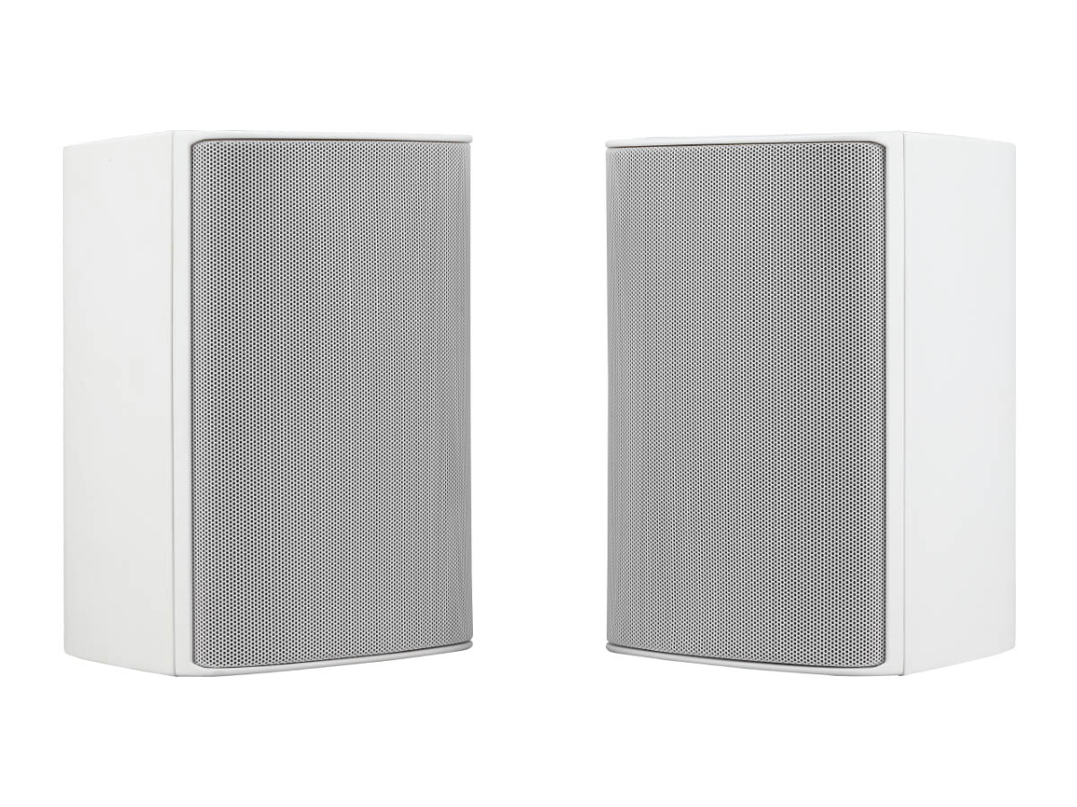 SPK1-AW560SP-WH | On-Wall, 2-Way, Active Speaker Pair, 2x30W RMS, White - Bild 1