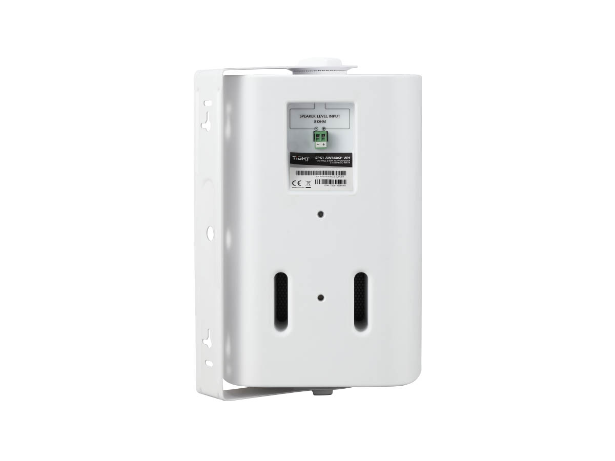 SPK1-AW560SP-WH | On-Wall, 2-Way, Active Speaker Pair, 2x30W RMS, White - Miniatyrbild 5