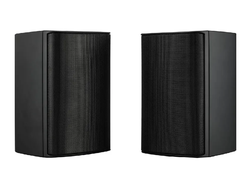 SPK1-AW560SP-BL | On-Wall, 2-Way, Active Speaker Pair, 2x30W RMS, Black