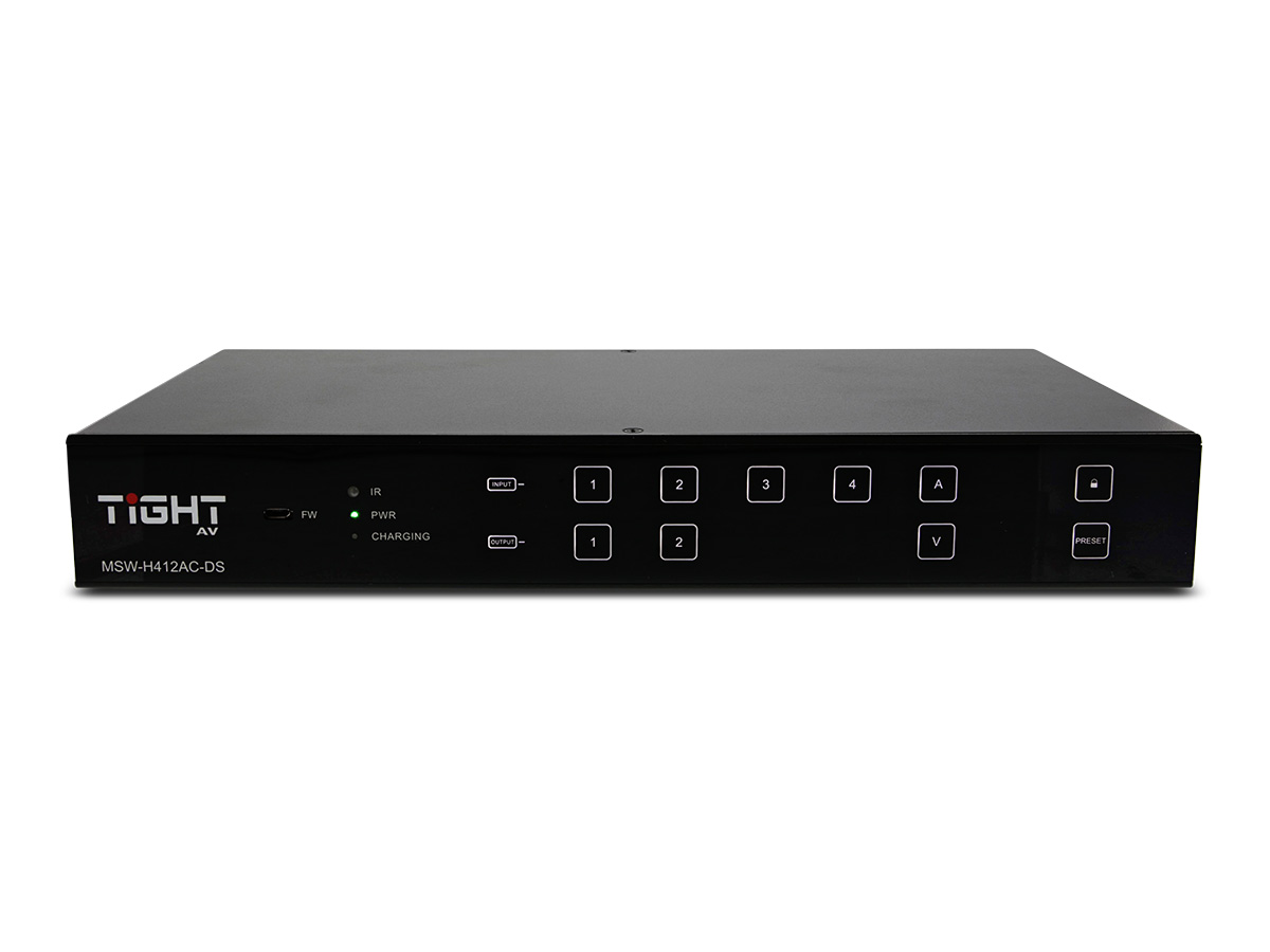 MSW-H412AC-DS | 4x2 HDMI Matrix Switcher - Miniatyrbild 2