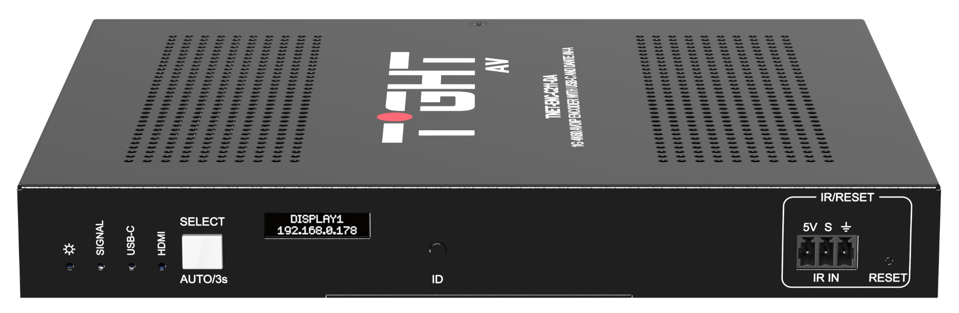 TNET-ENC-C211-DA | 1G 4K60 AVoIP Encoder with Dante AV