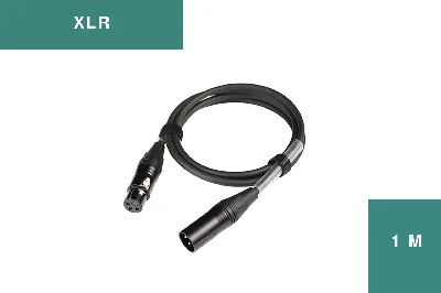 XLR CABLE, 1M