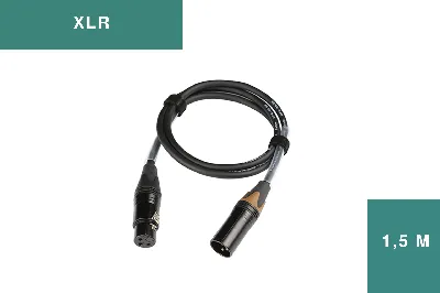 XLR CABLE, 1,5M
