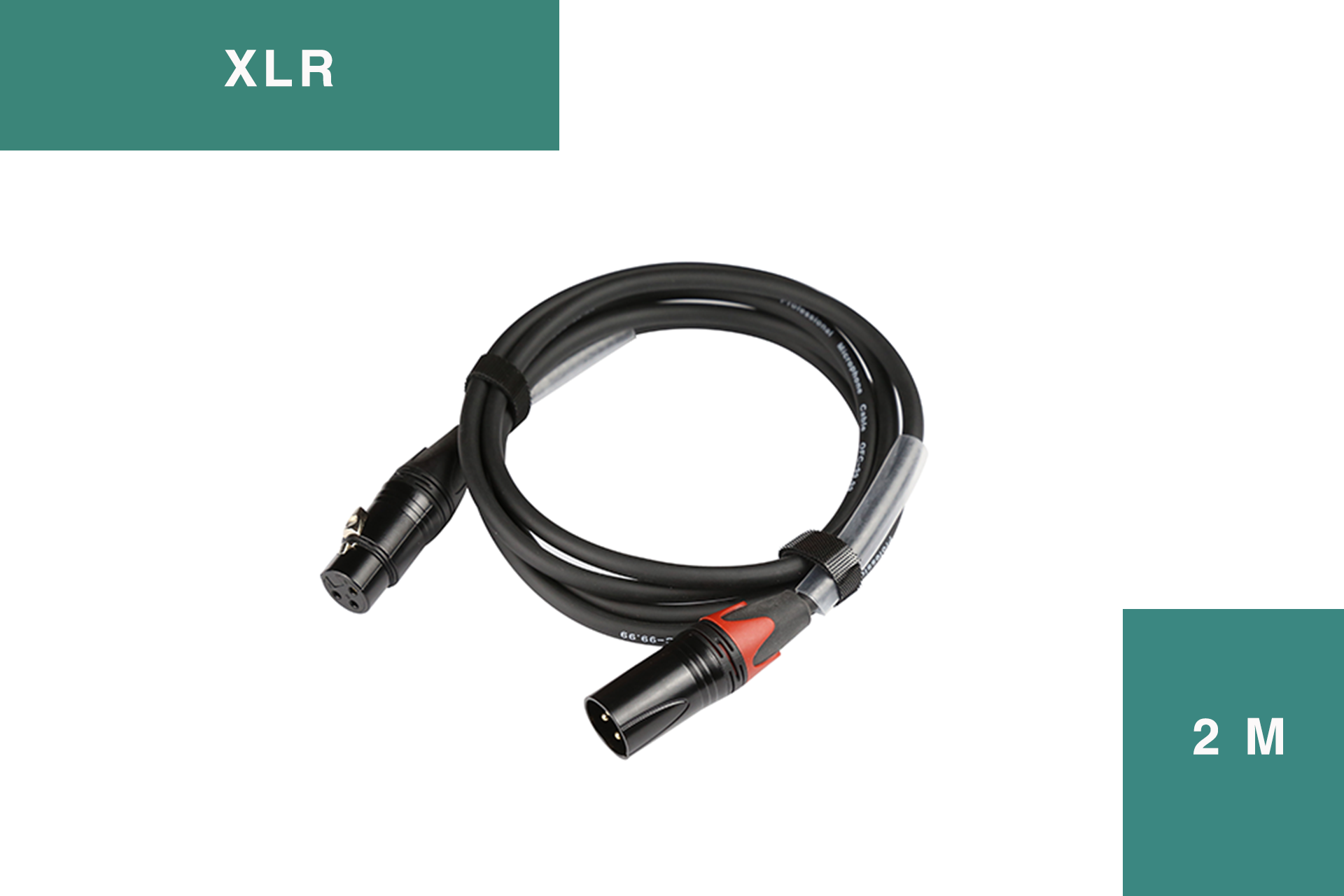XLR CABLE, 2M - Bild 1