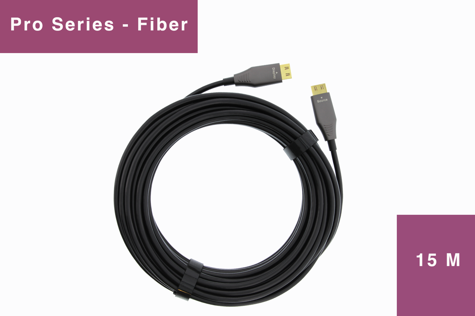 PRO HDMI ACTIVE FIBER CABLE, 15M - Bild 1