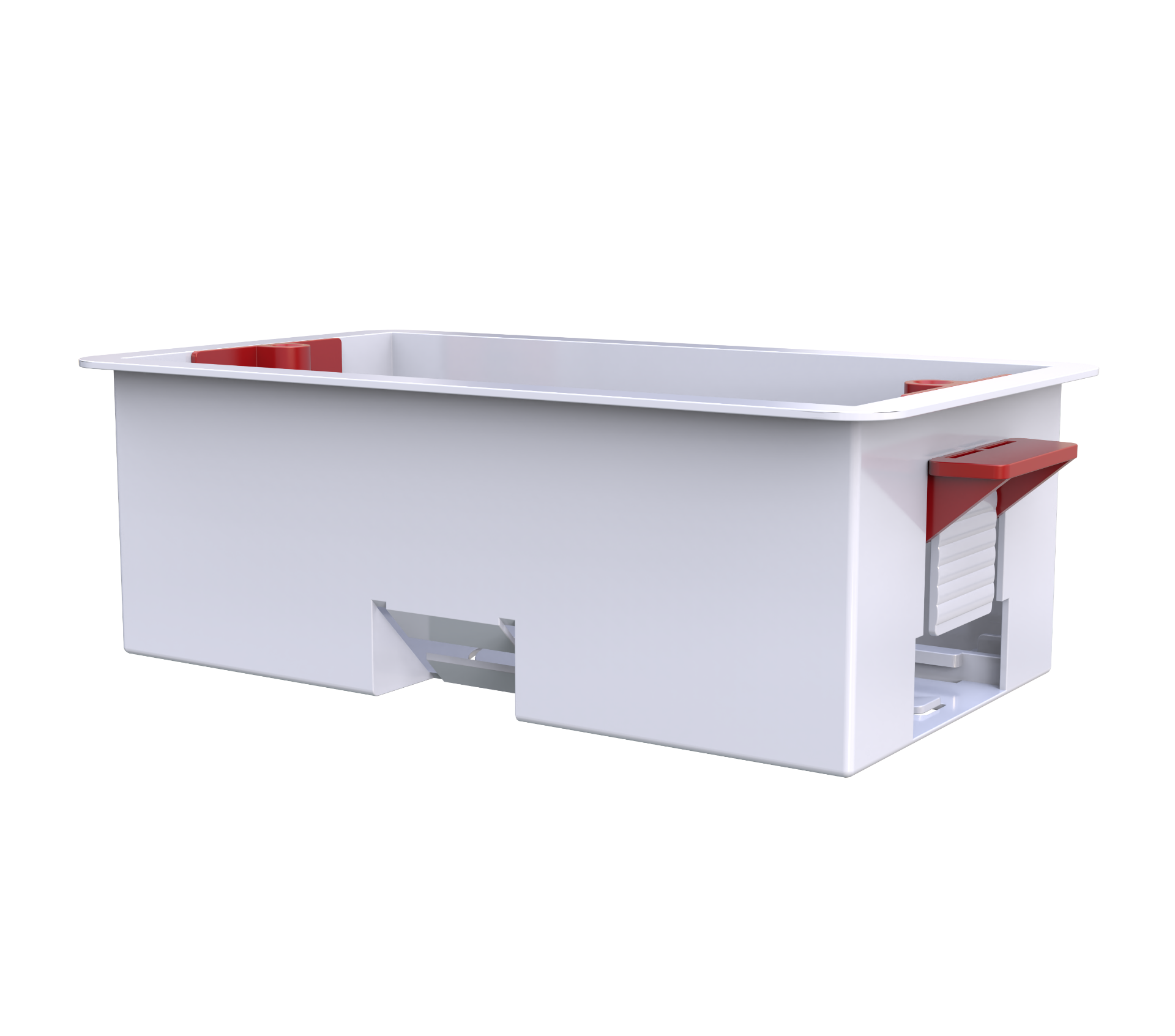IWBB-2G | In-Wall Back Box, 2 Gang, (AU-BT413WP-DA and EDU-TX1) - Miniatyrbild 2