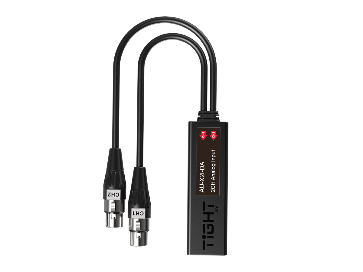 DANTE 2-CHANNEL XLR INPUT ADAPTER - Bild 1