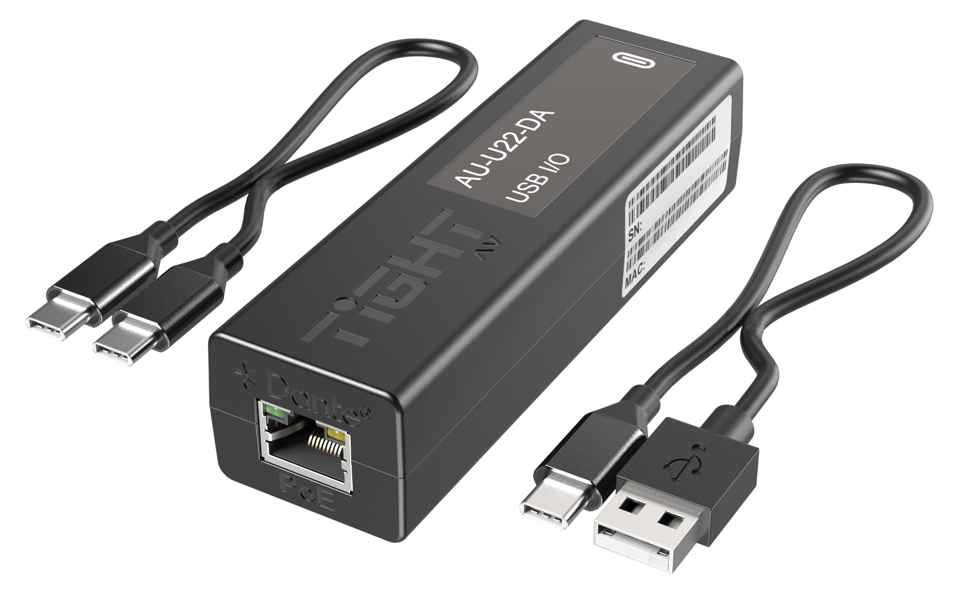 DANTE 2x2 CHANNEL USB 2.0 ADAPTER - Bild 1